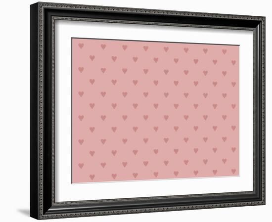 Soft Candy Heart-Anne Cote-Framed Giclee Print