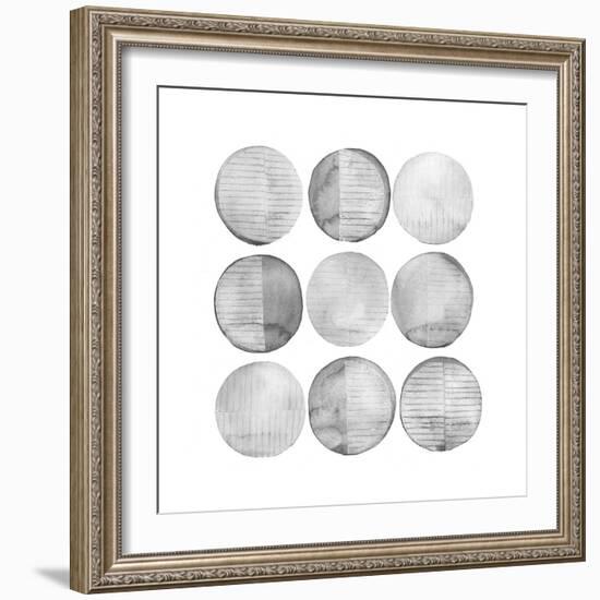 Soft Circles I-Grace Popp-Framed Art Print