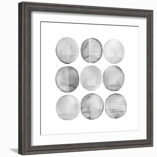 Soft Circles I-Grace Popp-Framed Art Print