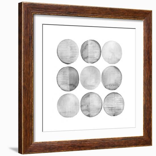 Soft Circles I-Grace Popp-Framed Art Print