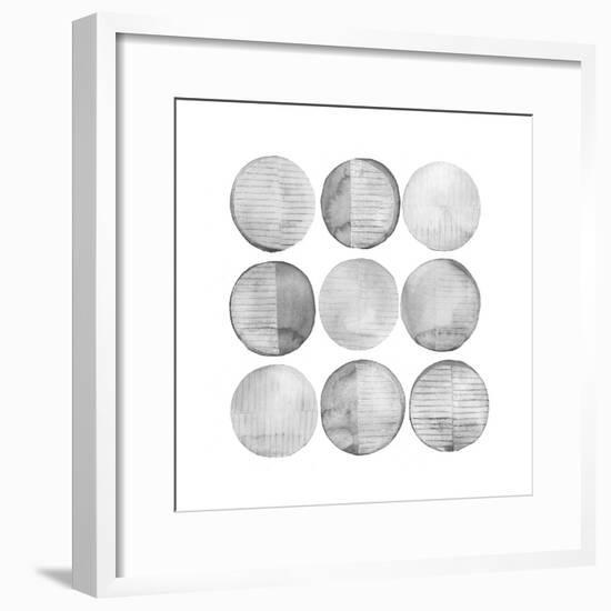 Soft Circles I-Grace Popp-Framed Art Print