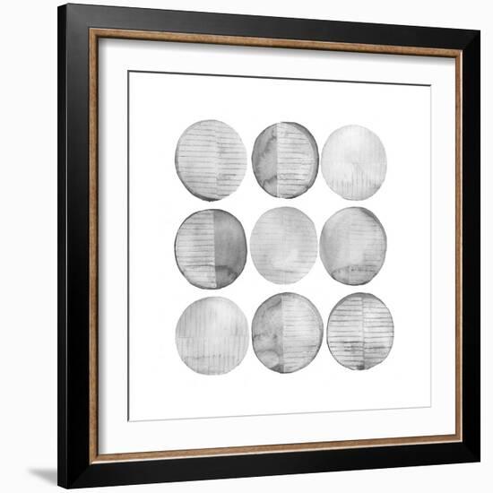 Soft Circles I-Grace Popp-Framed Art Print