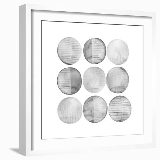 Soft Circles I-Grace Popp-Framed Art Print