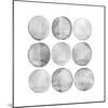 Soft Circles I-Grace Popp-Mounted Art Print