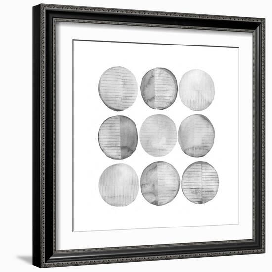 Soft Circles I-Grace Popp-Framed Art Print