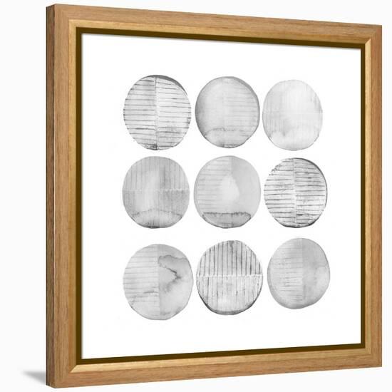 Soft Circles II-Grace Popp-Framed Stretched Canvas