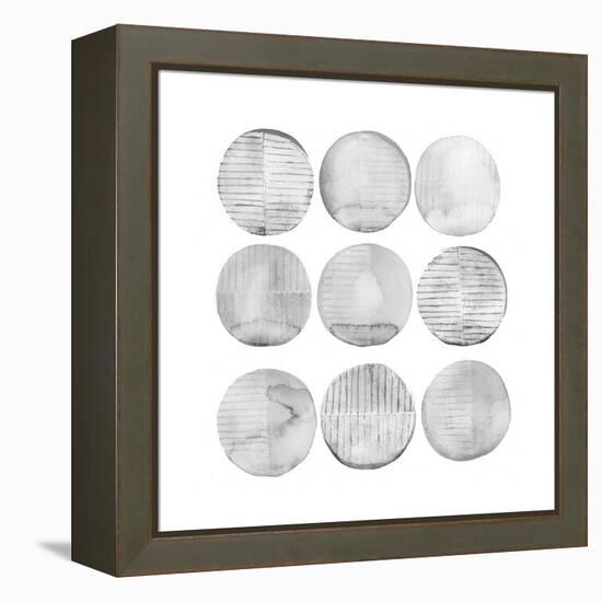 Soft Circles II-Grace Popp-Framed Stretched Canvas