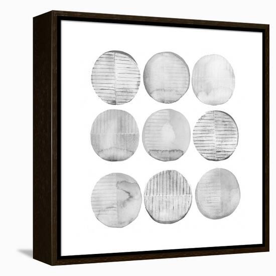 Soft Circles II-Grace Popp-Framed Stretched Canvas