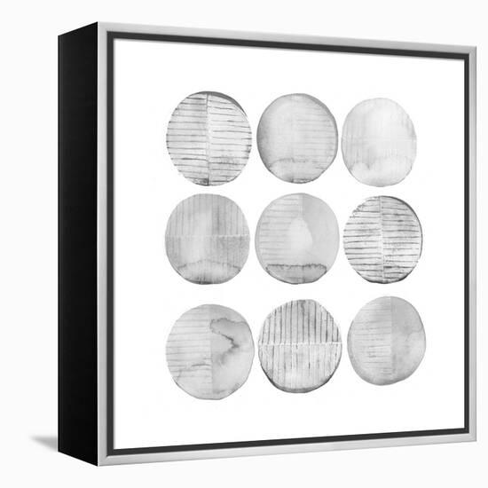 Soft Circles II-Grace Popp-Framed Stretched Canvas