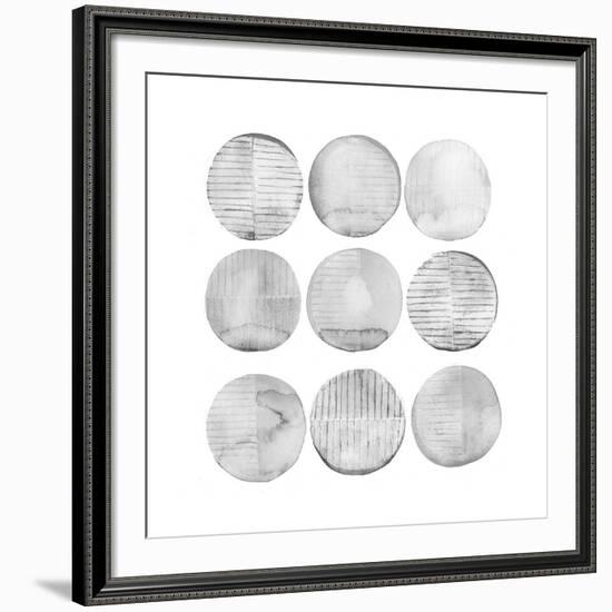 Soft Circles II-Grace Popp-Framed Art Print