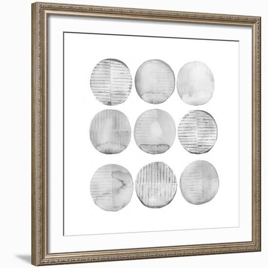 Soft Circles II-Grace Popp-Framed Art Print