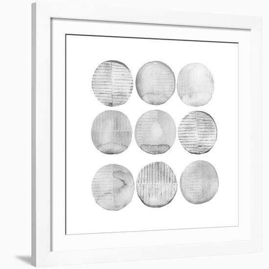 Soft Circles II-Grace Popp-Framed Art Print