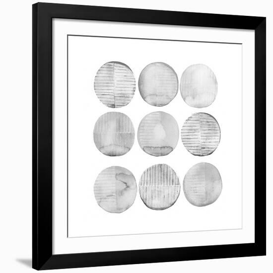 Soft Circles II-Grace Popp-Framed Art Print