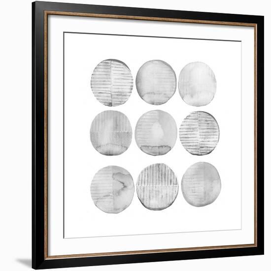 Soft Circles II-Grace Popp-Framed Art Print