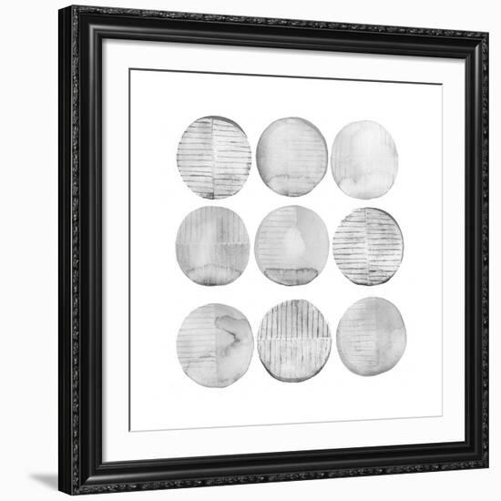 Soft Circles II-Grace Popp-Framed Art Print