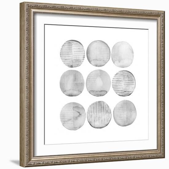 Soft Circles II-Grace Popp-Framed Art Print