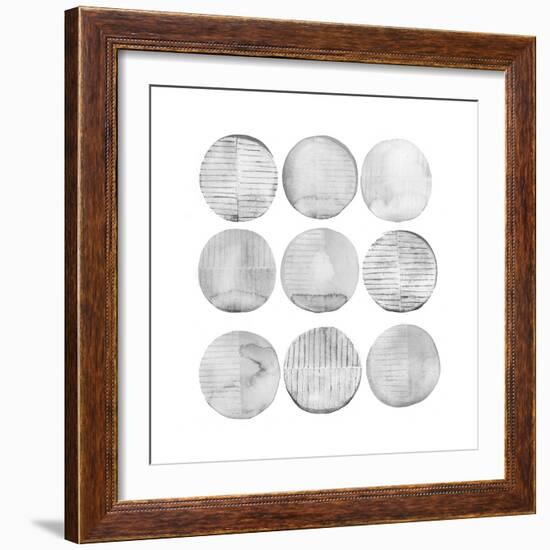 Soft Circles II-Grace Popp-Framed Art Print