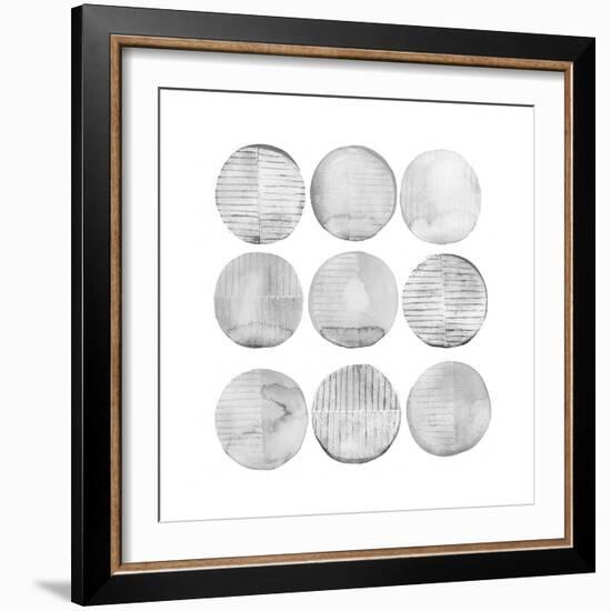 Soft Circles II-Grace Popp-Framed Art Print