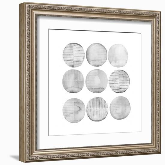 Soft Circles II-Grace Popp-Framed Art Print