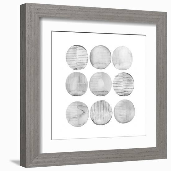 Soft Circles II-Grace Popp-Framed Art Print