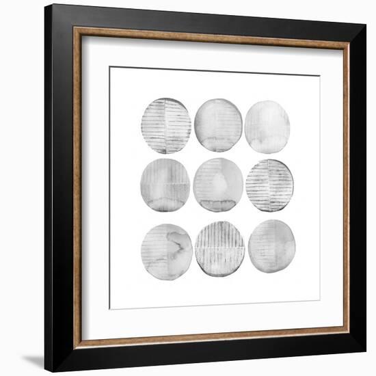 Soft Circles II-Grace Popp-Framed Art Print