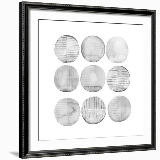 Soft Circles II-Grace Popp-Framed Giclee Print