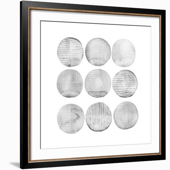 Soft Circles II-Grace Popp-Framed Giclee Print