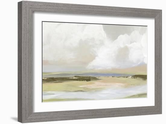 Soft Clouds-null-Framed Art Print