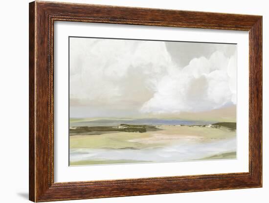 Soft Clouds-null-Framed Art Print