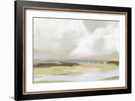 Soft Clouds-null-Framed Art Print