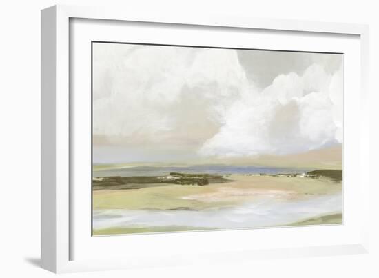 Soft Clouds-null-Framed Art Print