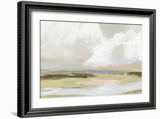 Soft Clouds-null-Framed Art Print