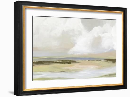 Soft Clouds-null-Framed Art Print