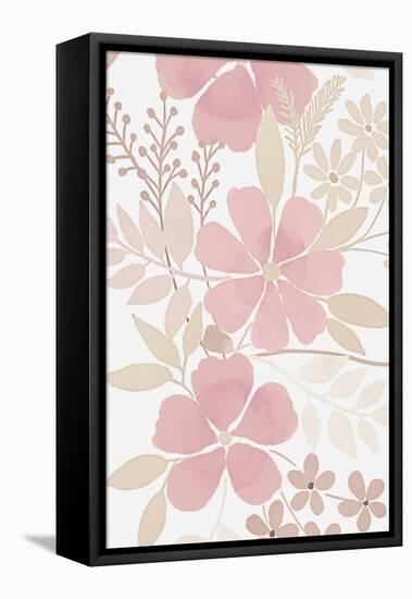 Soft Floral Bunch 1-Marcus Prime-Framed Stretched Canvas