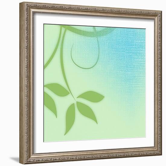 Soft Foliage II-Ruth Palmer-Framed Art Print