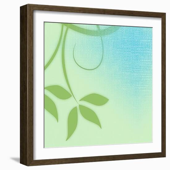 Soft Foliage II-Ruth Palmer-Framed Art Print