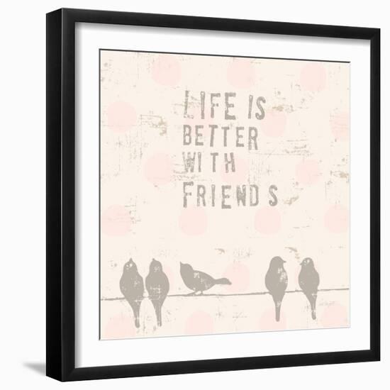 Soft Friends-Lola Bryant-Framed Art Print