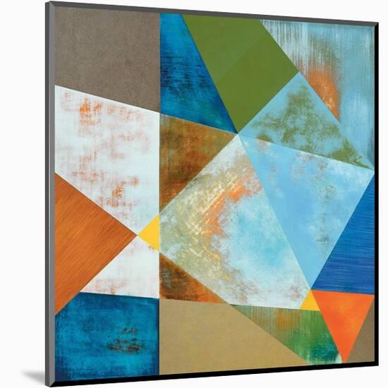 Soft Geo 1-Barry Osbourn-Mounted Giclee Print