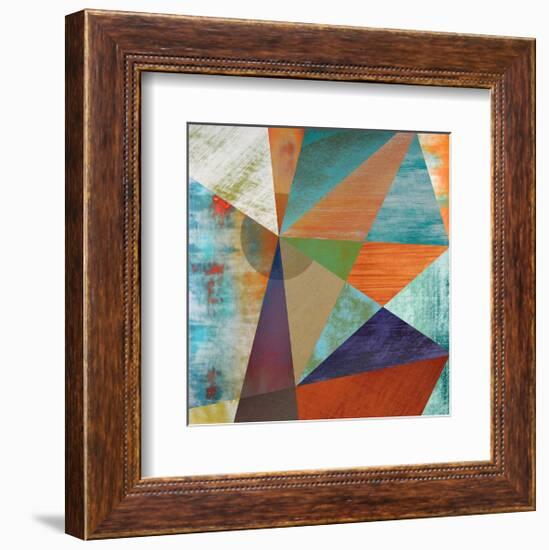 Soft Geo 2-Barry Osbourn-Framed Giclee Print