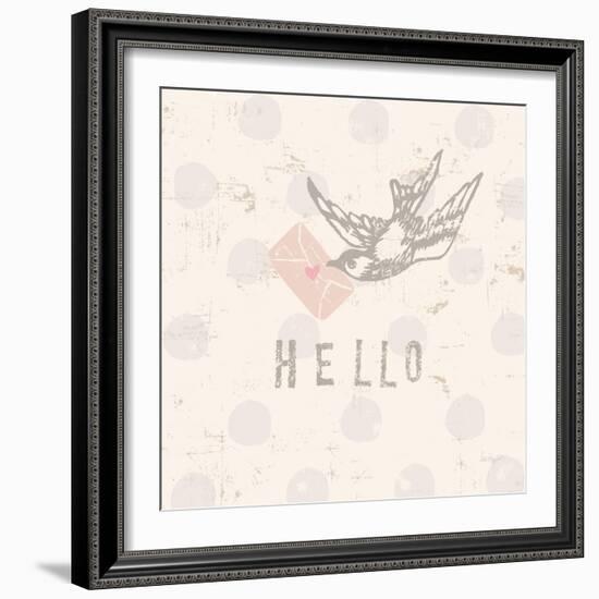 Soft Hello-Lola Bryant-Framed Art Print