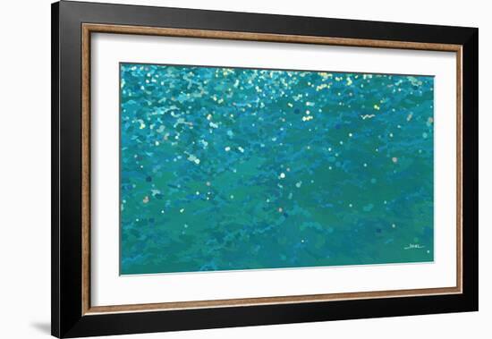 Soft Lake Ripples-Margaret Juul-Framed Art Print