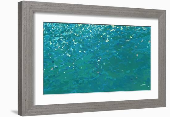 Soft Lake Ripples-Margaret Juul-Framed Art Print