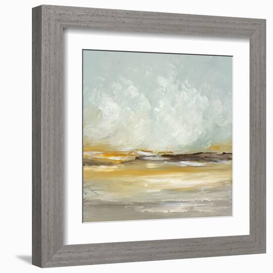 Soft Light I-Cat Tesla-Framed Art Print