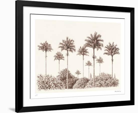 Soft Palm - Parade-Hilary Armstrong-Framed Limited Edition