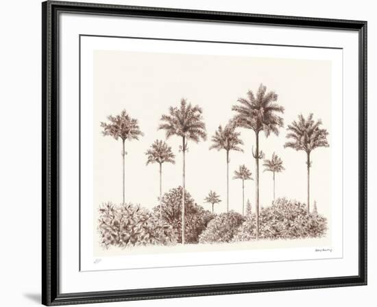 Soft Palm - Parade-Hilary Armstrong-Framed Limited Edition