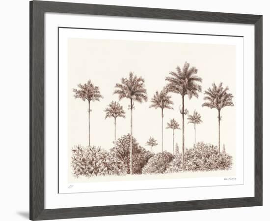 Soft Palm - Parade-Hilary Armstrong-Framed Limited Edition