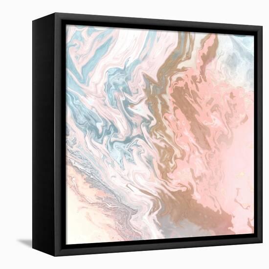 Soft Pink Agate-M Mercado-Framed Stretched Canvas