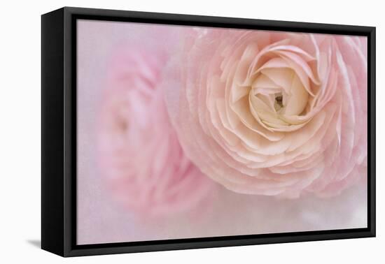 Soft Pink Flower Bouquet-Cora Niele-Framed Premier Image Canvas