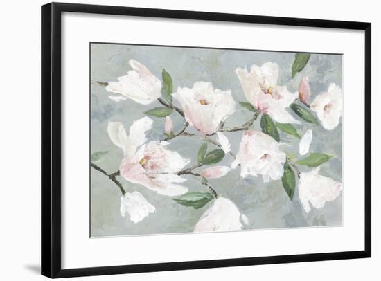 Soft Pink Magnolias-Asia Jensen-Framed Art Print