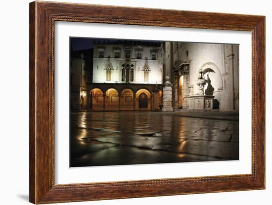 Soft Rain Reflections-Tony Koukos-Framed Giclee Print